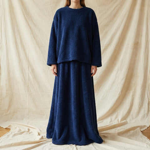 Royal Blue Minky, Polyester