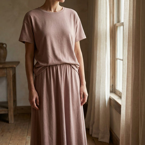 Dusty Rose ITY Knit, Polyester