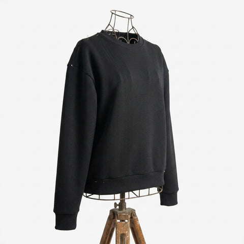 Black Rib Knit, Polyester