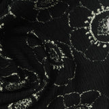 White Floral Warp Knit, Polyester, 185 gsm, 137 cm, ref EF-272865 — photo 1