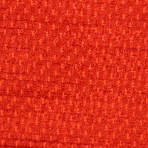 Red Small-Square Jacquard, Polyester