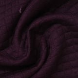 Purple Small-Square Jacquard, Polyester — photo 1