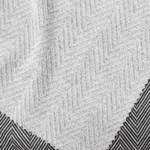 Black Chevron Jacquard, Polyester, 179 gsm