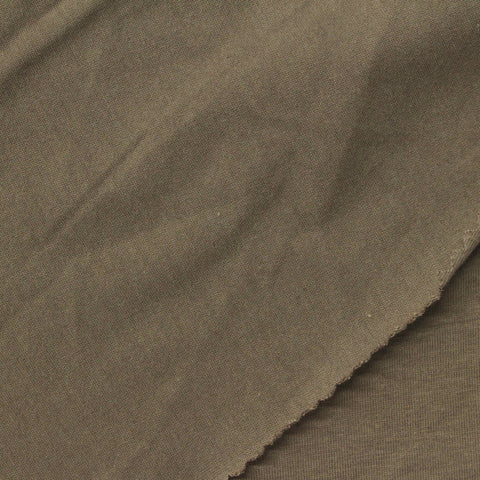 Cotton Modal Stretch Jersey Knit Fabric, 170 gsm, 180 cm — Khaki