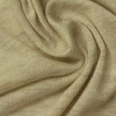 Viscose Stretch Jersey Knit Fabric, 110 gsm, 170 cm — Khaki
