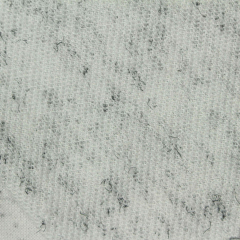 Light Grey Marl French Terry, Polyester, 250 gsm