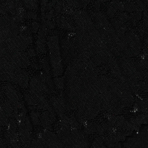Black Floral Lace, Nylon, 135 cm, ref EF-243159