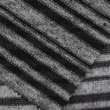 Black Zebra Rib Knit — photo 1