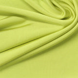 Acetate Stretch Jersey Knit Fabric, 210 gsm, 158 cm — Green — photo 1