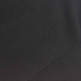 Cotton Polyester Blend Stretch Knit Fabric, 280 gsm, 170 cm — Black — photo 1