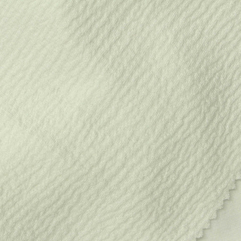 Viscose Polyester Stretch Interlock Knit Fabric, 230 gsm, 152 cm — Beige