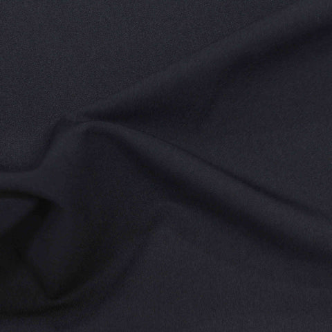 Polyester Viscose Stretch Woven Fabric, 199 gsm — Navy