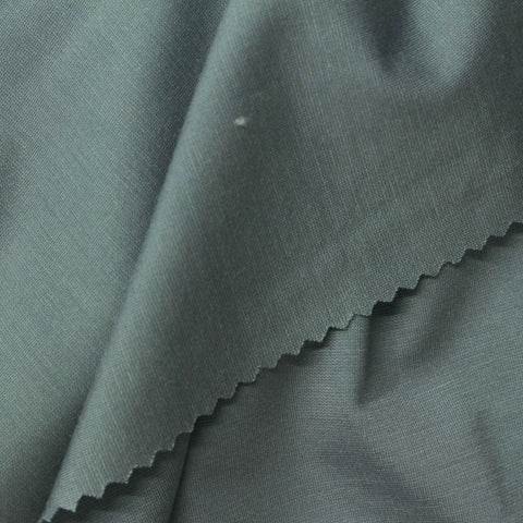 Viscose Nylon Stretch Interlock Knit Fabric, 220 gsm, 165 cm — Green