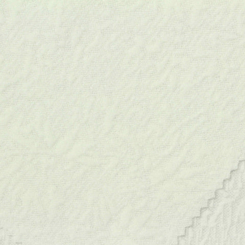Cream Tone-on-Tone Jacquard, Polyester, 200 gsm, 160 cm