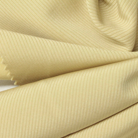 Scuba Knit Fabric, 245 gsm, 160 cm — Yellow