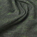 Dark Grey Heathered-Marl Scuba Knit, Polyester, 220 gsm, 160 cm — photo 1
