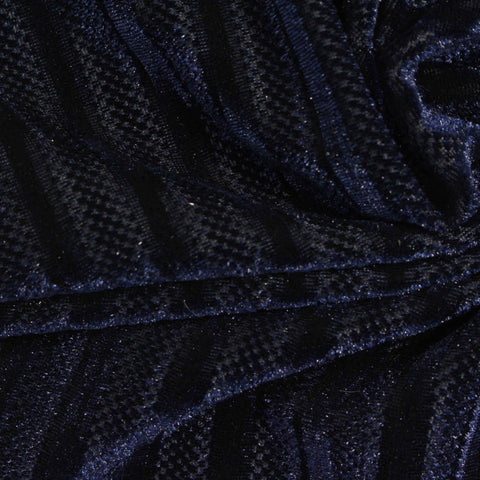 Black Stripes Jacquard, Polyester, 240 gsm