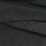 Polyester Fleece Fabric, 440 gsm, 160 cm — Black — photo 1