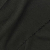 Tencel Lyocell Acrylic Stretch Rib Knit Fabric, 180 gsm, 160 cm — Black — photo 1