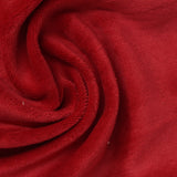 Cotton Polyester Velvet Fabric, 240 gsm, 170 cm — Red — photo 1