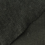 Brushed Polyester Stretch Chunky Knit Fabric, 210 gsm, 156 cm — Green — photo 1