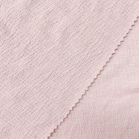 Polyester Stretch Crepe Fabric, 151 gsm, 145 cm — Pink