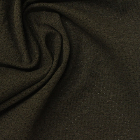 Dark Green Marl Mesh, Polyester