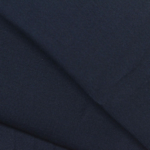 Cotton Stretch Woven Fabric, 260 gsm, 132 cm — Navy