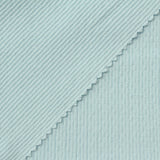 Jacquard Cotton Stretch Rib Knit Fabric, 210 gsm, 140 cm — Blue — photo 1