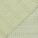 Light Yellow Vertical-Stripe Lace, Polyester — photo 1