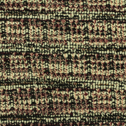 Cream Abstract Jacquard, Poly-Cotton