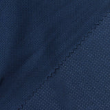 Polyester Stretch Birdseye Knit Fabric, 130 gsm, 153 cm — Navy — photo 1