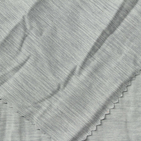 Light Grey Heather Jersey Knit, Polyester