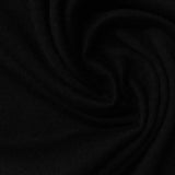 100% Viscose Jersey Knit Fabric, 144 gsm, 160 cm — Black — photo 1