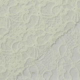 Cream Floral Lace, Nylon — photo 1