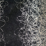 Black Abstract Poplin — photo 1