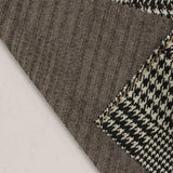 Black Houndstooth Knit, Poly-Viscose, 270 gsm — photo 1