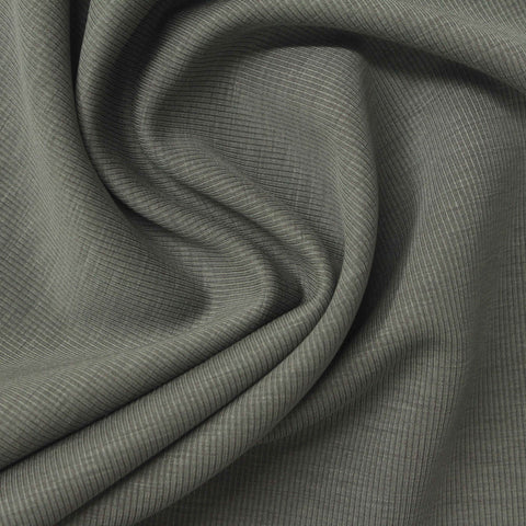 Washed Polyester Viscose Stretch Scuba Knit Fabric, 250 gsm, 165 cm — Green