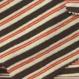 Striped Cotton Polyester Stretch French Terry Fabric, 300 gsm, 180 cm — Multi — photo 1