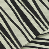 Black Horizontal-Stripe Jersey Knit, Polyester, 235 gsm, ref EF-275628 — photo 1