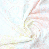 Light Pink Floral Jersey Knit, Cotton-Modal — photo 1