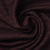 Black Horizontal-Stripe Jacquard, Polyester, 160 gsm — photo 1