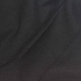 Polyester Cotton Jersey Knit Fabric, 240 gsm, 160 cm — Black — photo 1
