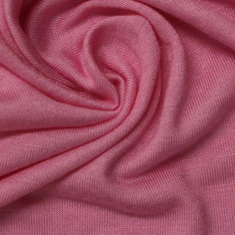 100% Viscose Jersey Knit Fabric, 142 gsm, 165 cm — Pink, ref EF-218895