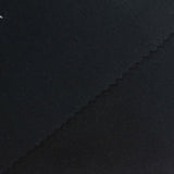 100% Cotton Rib Knit Fabric, 215 gsm, 185 cm — Black — photo 1