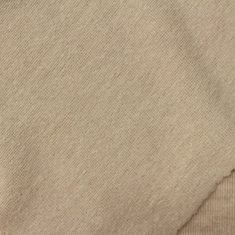 100% Polyester Chunky Knit Fabric, 240 gsm, 150 cm — Beige