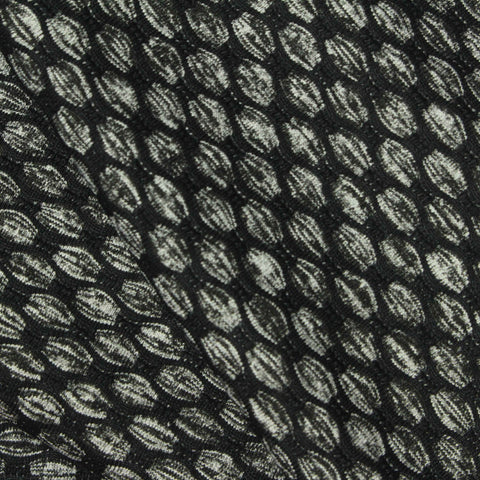 Black Honeycomb Mesh, Poly-Nylon