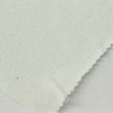 Cotton Polyester French Terry Fabric, 220 gsm — White — photo 1
