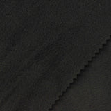 100% Polyester Fleece Fabric, 280 gsm, 150 cm — Black — photo 1