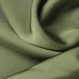 100% Polyester Chiffon Fabric, 160 gsm, 150 cm — Khaki — photo 1